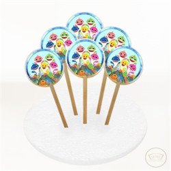 Baby Shark Resimli Kurabiye 6 Adet