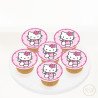 Hello Kitty Resimli Cupcake