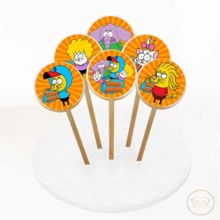 Kral Şakir Resimli Kurabiye 6 Adet