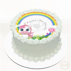 Unicorn Resim Figürlü Pasta