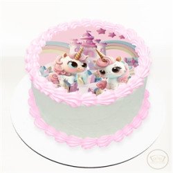 Unicorn Resim Figürlü Pasta
