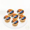 Hot Wheels Arabalar Resimli Cupcake