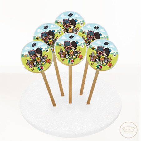 Toca Life World Resimli Kurabiye 6 Adet