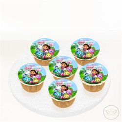 Gabby's Dollhouse Resimli Cupcake