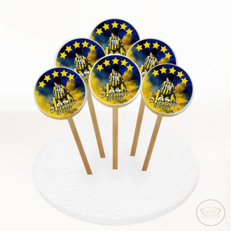 Fenerbahçe Resimli Kurabiye 6 Adet