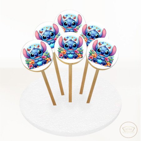 Stitch Resimli Kurabiye