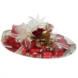 Gümüş Tepsi - Söz & Nişan Çikolatası