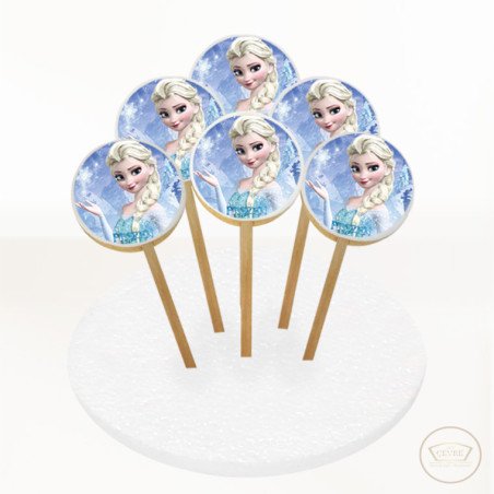 Elsa Resimli Kurabiye 6 Adet