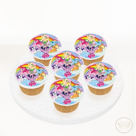 Pony Resimli Cupcake