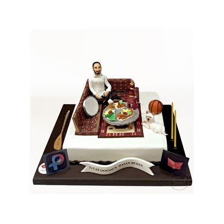 Kişiye Özel Tasarım Pasta